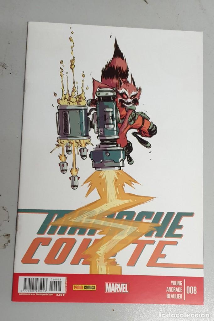 C&oacute;mics: MAPACHE COHETE N&ordm; 8 / MARVEL - PANINI - Foto 1