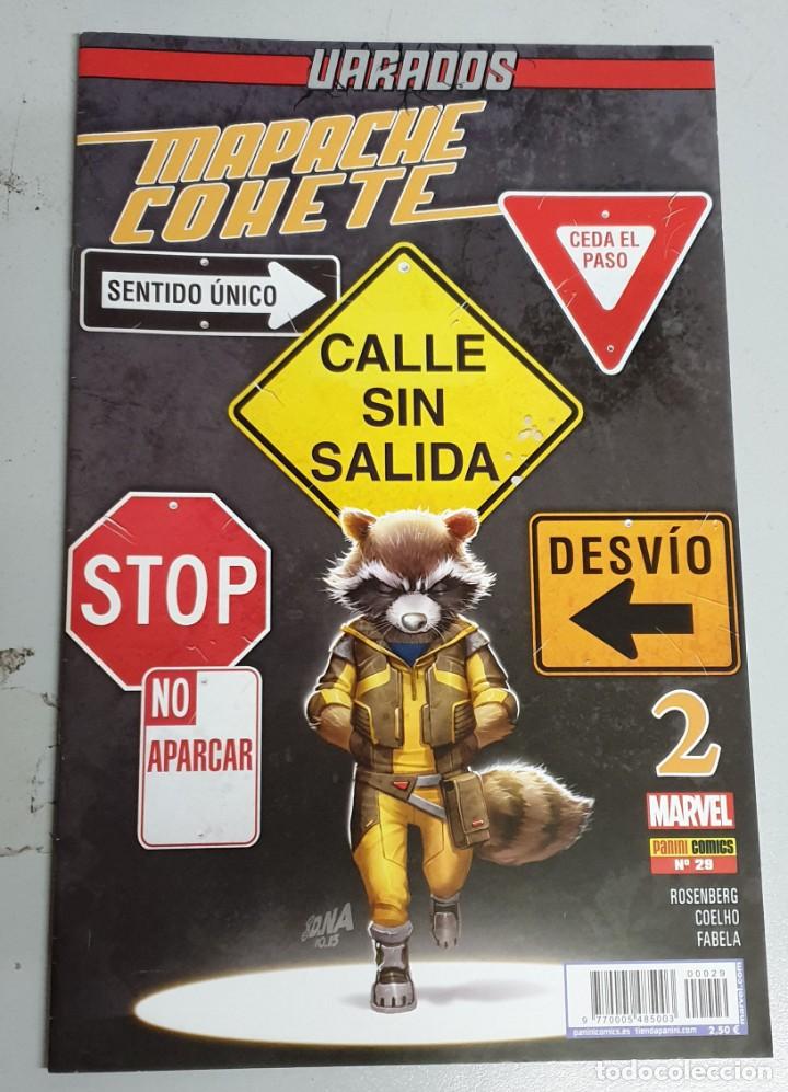 C&oacute;mics: MAPACHE COHETE N&ordm; 29 / 2 - VARADOS / MARVEL - PANINI - Foto 1
