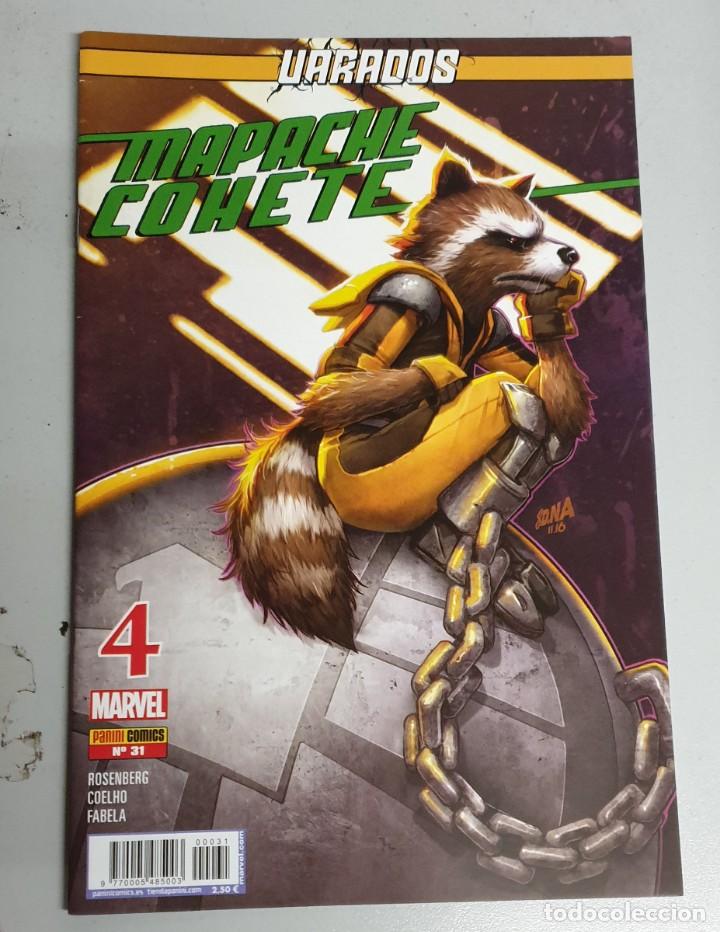 C&oacute;mics: MAPACHE COHETE N&ordm; 31 / 4 - VARADOS / MARVEL - PANINI - Foto 1