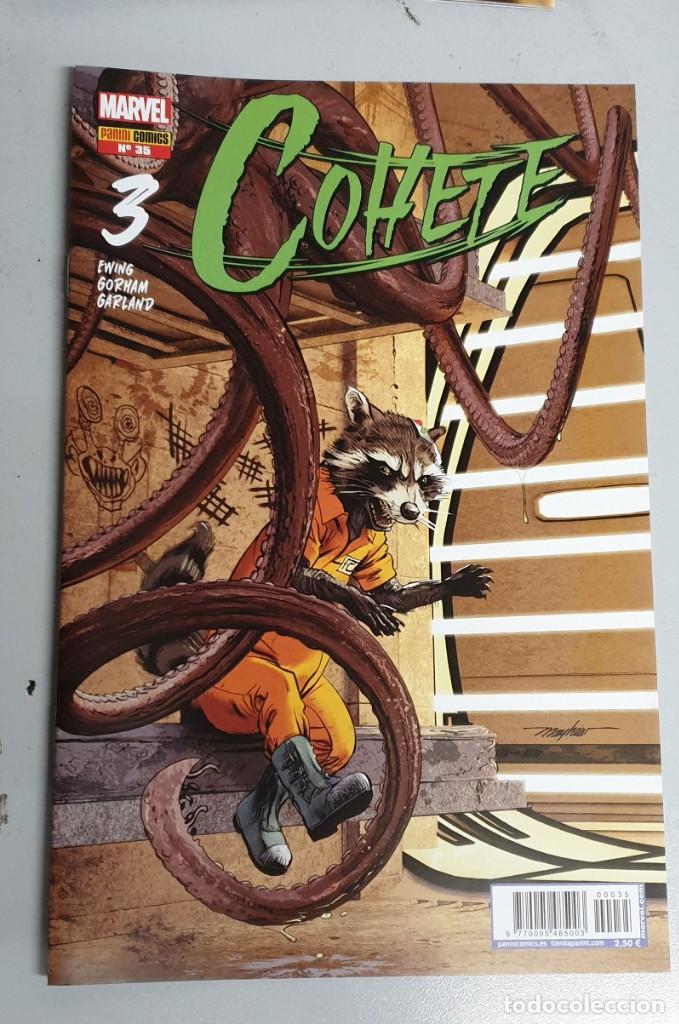 C&oacute;mics: MAPACHE COHETE N&ordm; 35 - COHETE N&ordm; 3 / MARVEL - PANINI - Foto 1