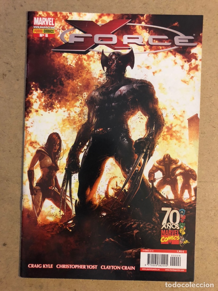C&oacute;mics: X-FORCE N&deg; 6 (MARVEL PANINI COMICS, 2009). KYLE, YOST & CRAIN. COMO NUEVO. - Foto 1