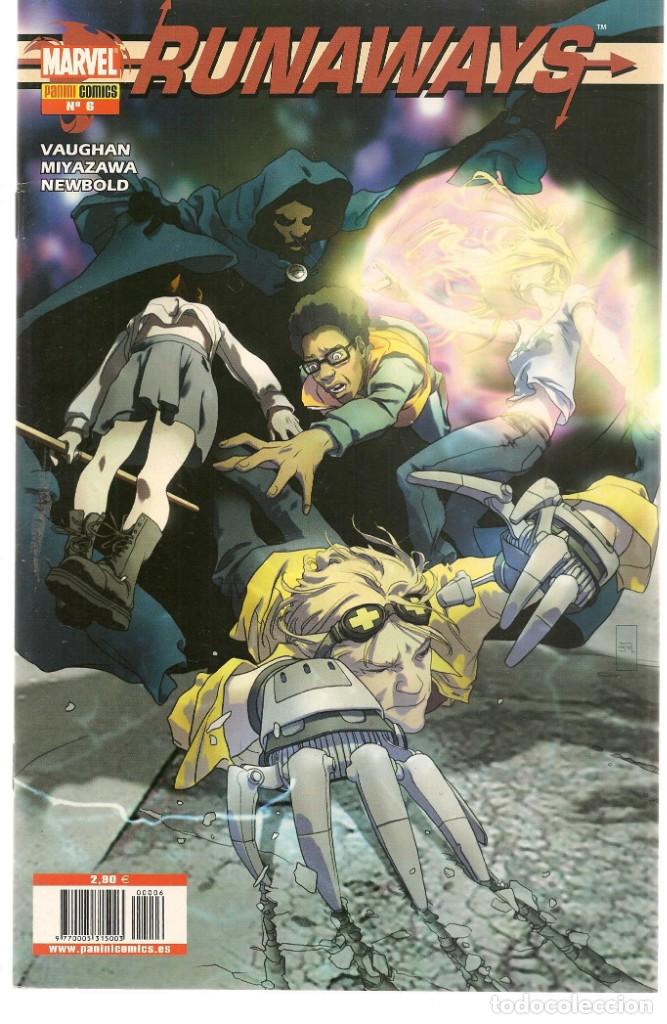 C&oacute;mics: RUNAWAYS. N&ordm; 6. PANINI COMICS. (Z/C11) - Foto 1