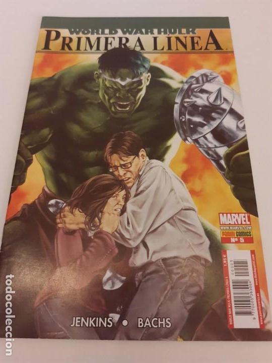 C&oacute;mics: WORLD WAR HULK. PRIMERA LINEA. NUMS. 1-2-3-4-5. COMPLETA - Foto 6