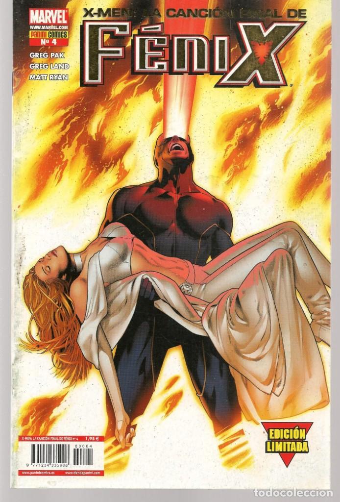 C&oacute;mics: X MEN: LA CANCI&Oacute;N DE FENIX. N&ordm; 4.  PANINI. (P/C50) - Foto 1