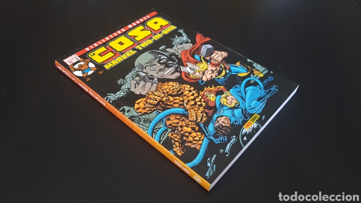C&oacute;mics: DE KIOSCO BIBLIOTECA MARVEL LA COSA MARVEL TWO IN ONE 2 PANINI - Foto 1