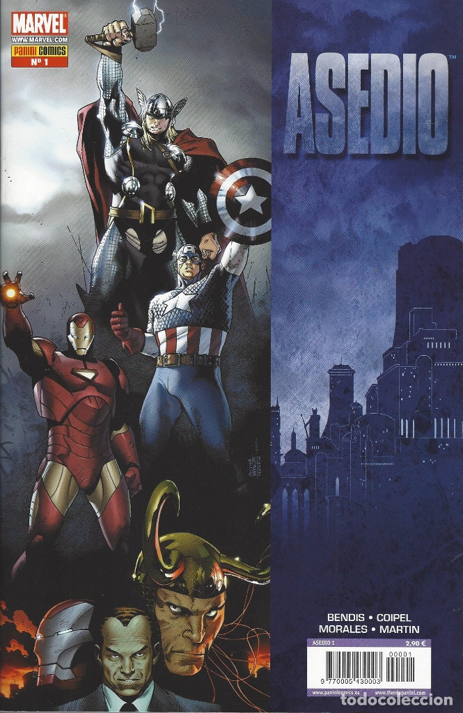 C&oacute;mics: ASEDIO - 4 NUMEROS ( DEL 1 AL 4) - PANINI - NUEVOS - Foto 1