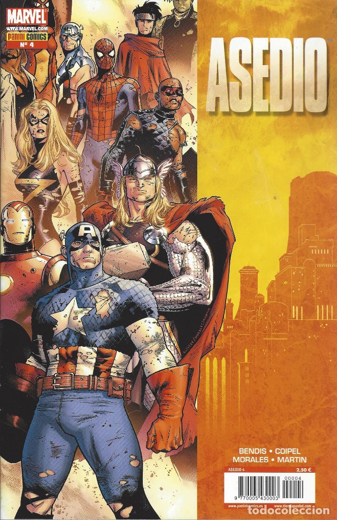 C&oacute;mics: ASEDIO - 4 NUMEROS ( DEL 1 AL 4) - PANINI - NUEVOS - Foto 2