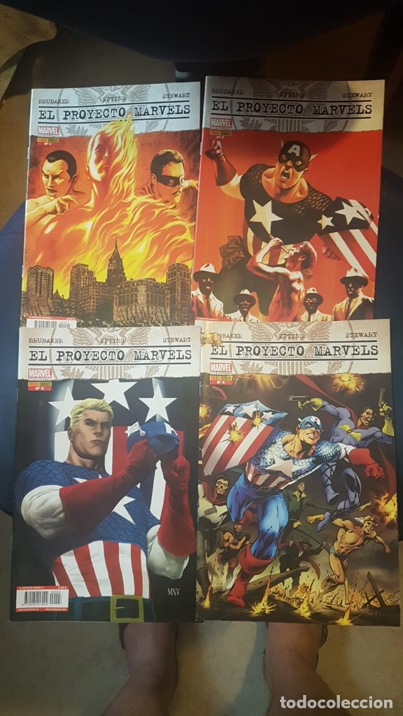 C&oacute;mics: PROYECTO MARVELS (OBRA COMPLETA 4 N&Uacute;MEROS) - PANINI - DESCUENTO 15%&iexcl;&iexcl;&iexcl; - Foto 1
