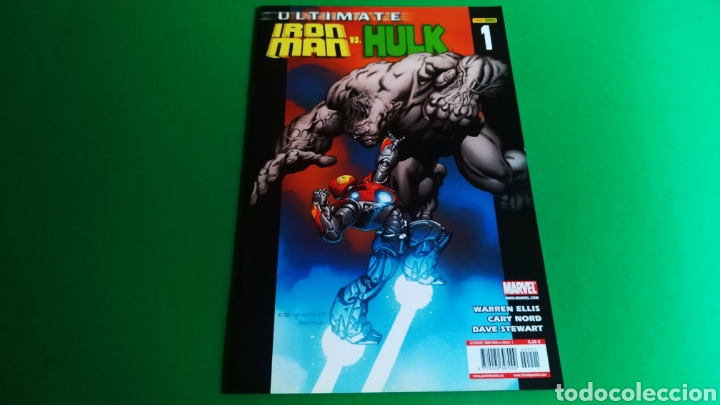 C&oacute;mics: DE KIOSCO ULTIMATE IRON MAN VS. HULK 1 PANINI COMICS - Foto 1