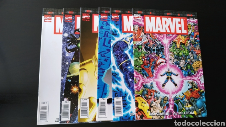 C&oacute;mics: SUELTOS PREGUNTAR UNIVERSO MARVEL EL FIN COMPLETA PANINI COMICS - Foto 1
