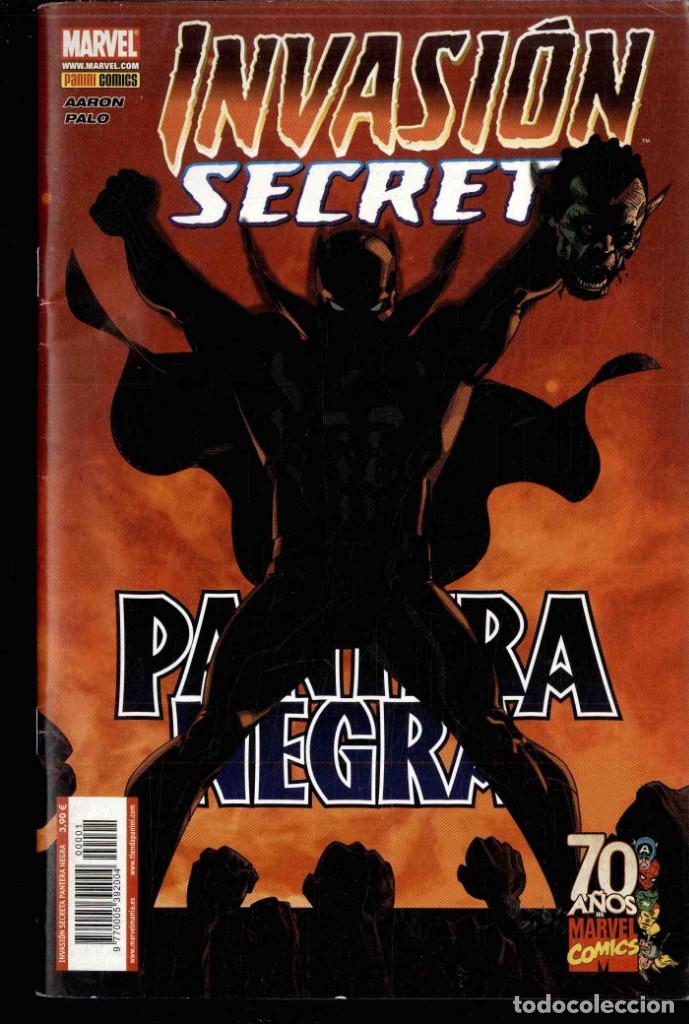 C&oacute;mics: invasi&oacute;n secreta - pantera negra - - Foto 1