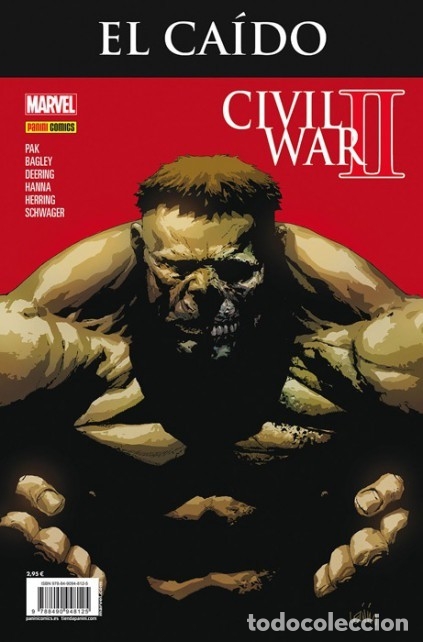 C&oacute;mics: CIVIL WAR II EL CAIDO - PANINI - ESTADO EXCELENTE - Foto 1