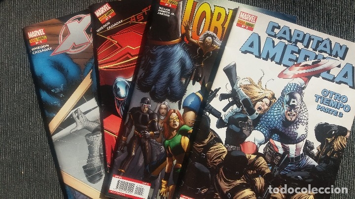 C&oacute;mics: LOTE 4 COMICS *** LOBEZNO **CAPITAN AMERICA **X-MEN ** PANINI COMICS** MARVEL - Foto 1
