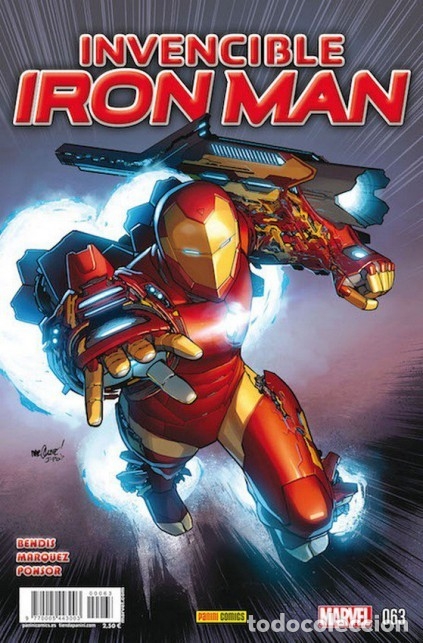 C&oacute;mics: INVENCIBLE IRON MAN VOL. 2 N&ordm; 63 - PANINI - IMPECABLE - Foto 1