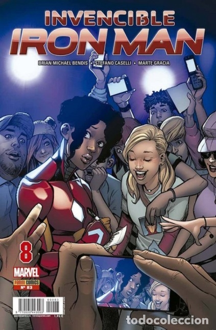 C&oacute;mics: INVENCIBLE IRON MAN VOL. 2 N&ordm; 83 - PANINI - IMPECABLE - Foto 1