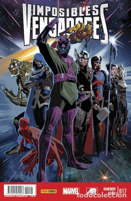 C&oacute;mics: IMPOSIBLES VENGADORES N&ordm; 17 - PANINI - IMPECABLE - Foto 1