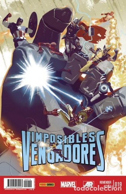 C&oacute;mics: IMPOSIBLES VENGADORES N&ordm; 19 - PANINI - IMPECABLE - Foto 1