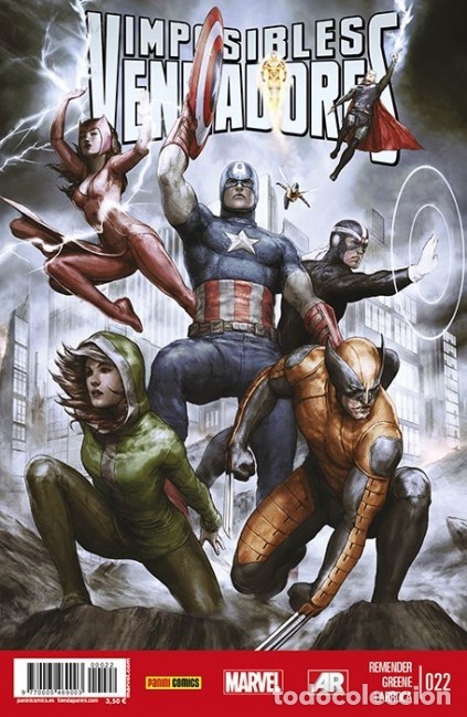 C&oacute;mics: IMPOSIBLES VENGADORES N&ordm; 22 - PANINI - IMPECABLE - Foto 1