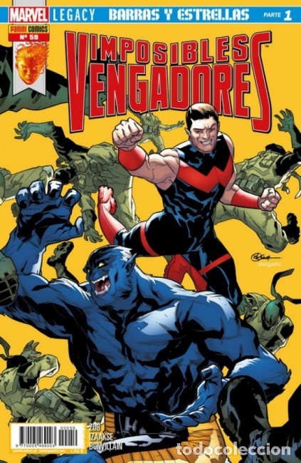 C&oacute;mics: IMPOSIBLES VENGADORES N&ordm; 59 - PANINI - IMPECABLE - Foto 1