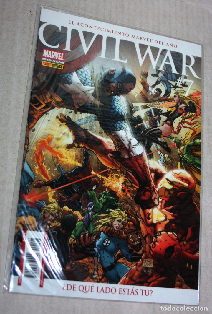 C&oacute;mics: civil war N&ordm;7 : &iquest;DE QUE LADO ESTAS TU? - Foto 1