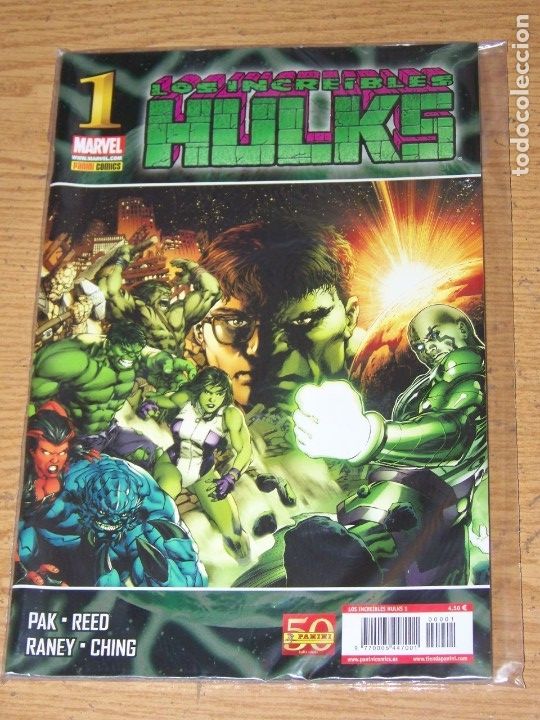 C&oacute;mics: PANINI LOS INCREIBLES HULKS 1 Y 2 - Foto 1