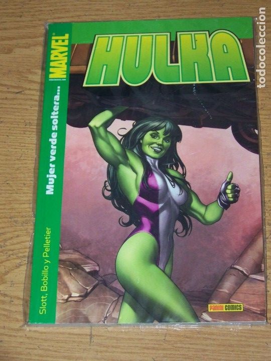 C&oacute;mics: PANINI HULKA 1 MUJER VERDE SOLTERA - Foto 1