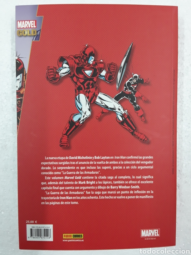 C&oacute;mics: Iron man. La guerra de las armaduras (Marvel gold) - Panini / Marvel - Foto 2