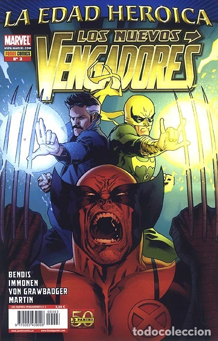 C&oacute;mics: vengadores, los nuevos n&ordm; 3 vol 2 panini - Foto 1