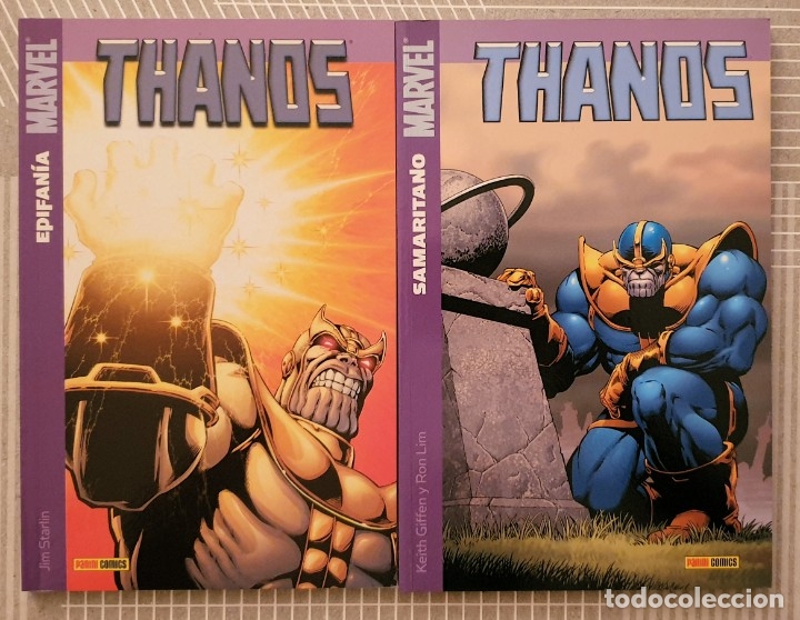 C&oacute;mics: THANOS. Colecci&oacute;n completa de 2 tomos. Panini Comics 1&ordf; edicion 2005 - Foto 1
