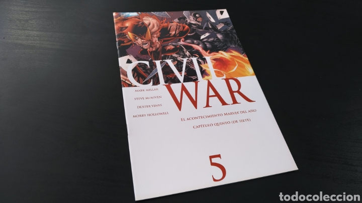 C&oacute;mics: DE KIOSCO CIVIL WAR 5 PANINI COMICS - Foto 1