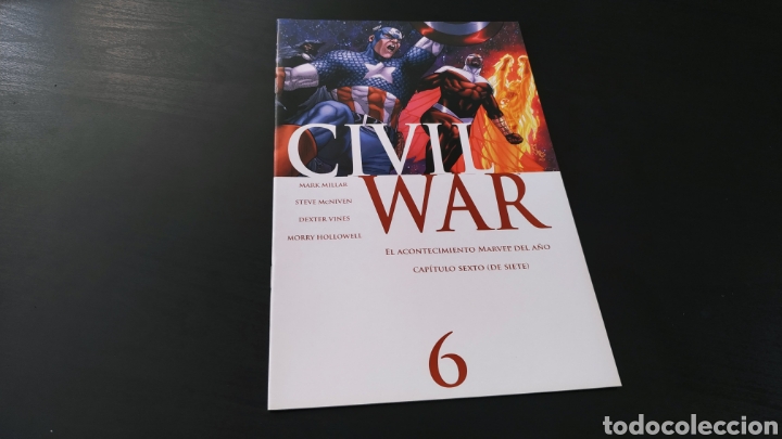C&oacute;mics: DE KIOSCO CIVIL WAR 6 PANINI COMICS - Foto 1