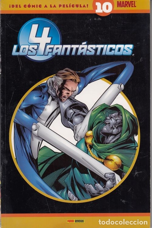 C&oacute;mics: LOS 4 FANTASTICOS - DEL COMIC A LA PELICULA - MARVEL PANINI N&ordm; 10 - Foto 1
