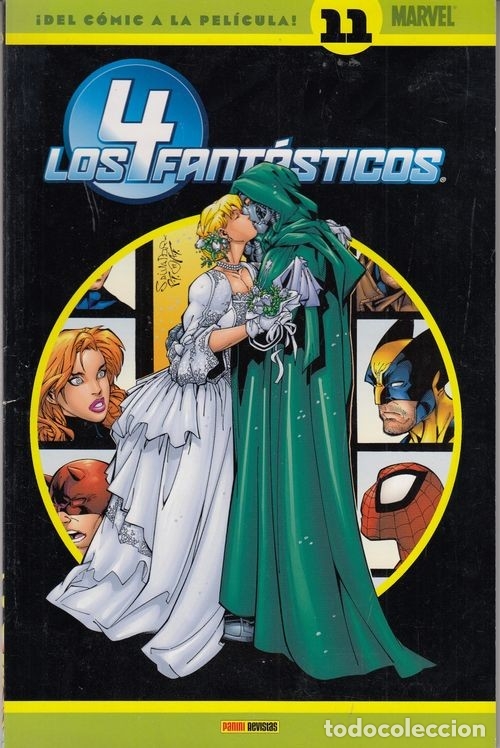C&oacute;mics: LOS 4 FANTASTICOS - DEL COMIC A LA PELICULA - MARVEL PANINI N&ordm; 11 - Foto 1