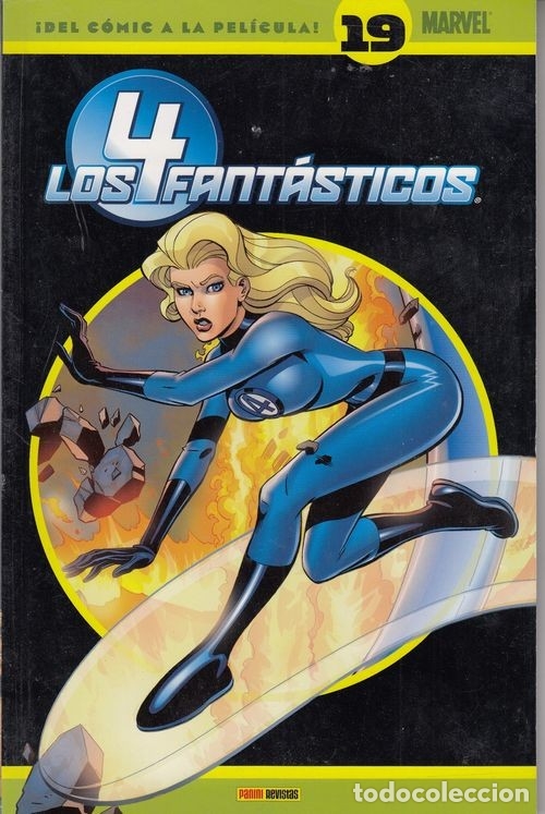 C&oacute;mics: LOS 4 FANTASTICOS - DEL COMIC A LA PELICULA - MARVEL PANINI N&ordm; 19 - Foto 1