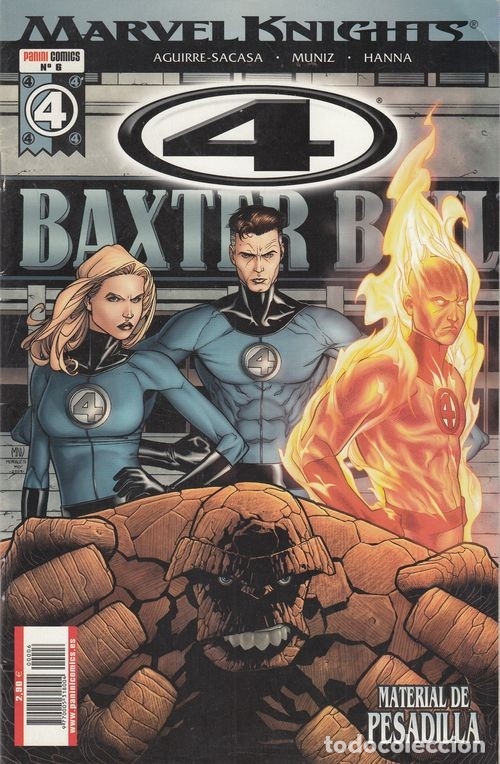C&oacute;mics: MARVEL KNIGHTS LOS 4 FANTASTICOS - MARVEL PANINI - N&ordm; 6 - Foto 1