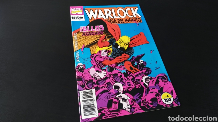 C&oacute;mics: DE KIOSCO WARLOCK Y LA GUARDIA DEL INFINITO 4 PANINI COMICS - Foto 1