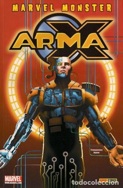 C&oacute;mics: ARMA-X MARVEL MONSTER - PANINI - IMPECABLE - MTFA - Foto 1