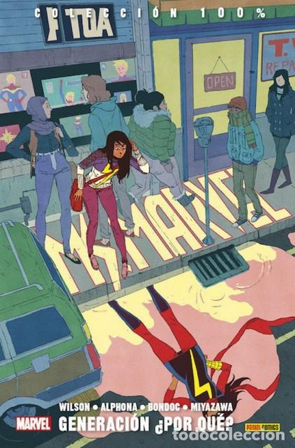 C&oacute;mics: COL. 100 % MARVEL - MS. MARVEL GENERACION &iquest;POR QUE? - PANINI - IMPECABLE - MTFA - Foto 1