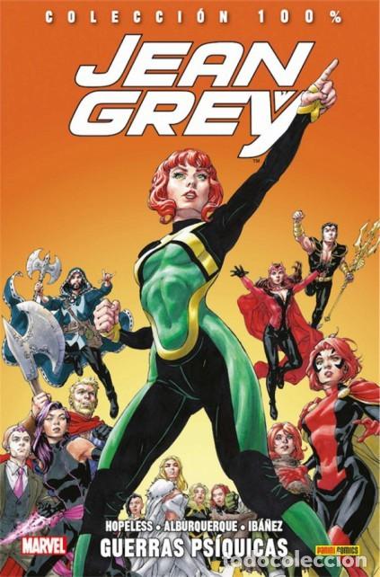 C&oacute;mics: COL. 100 % PANINI COMICS - JEAN GREY N&ordm; 2 GUERRAS PSIQUICAS - PANINI - IMPECABLE - MTFA - Foto 1