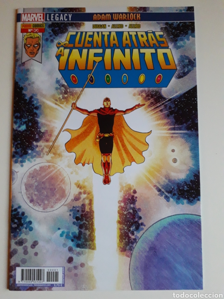 C&oacute;mics: Cuenta atr&aacute;s a Infinito. Warlock - Foto 1