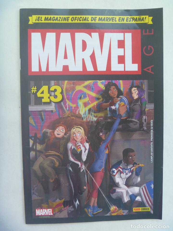 C&oacute;mics: MARVEL AGE , &iexcl; ELMAGAZINE OFICIAL DE MARVEL EN ESPA&Ntilde;A !. N&ordm; 43 - Foto 1