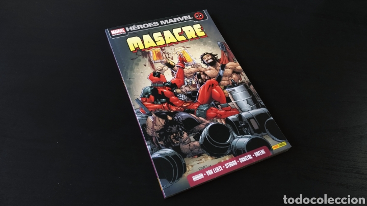 C&oacute;mics: EXCELENTE ESTADO MASACRE 5 TEAM-UP PANINI COMICS - Foto 1