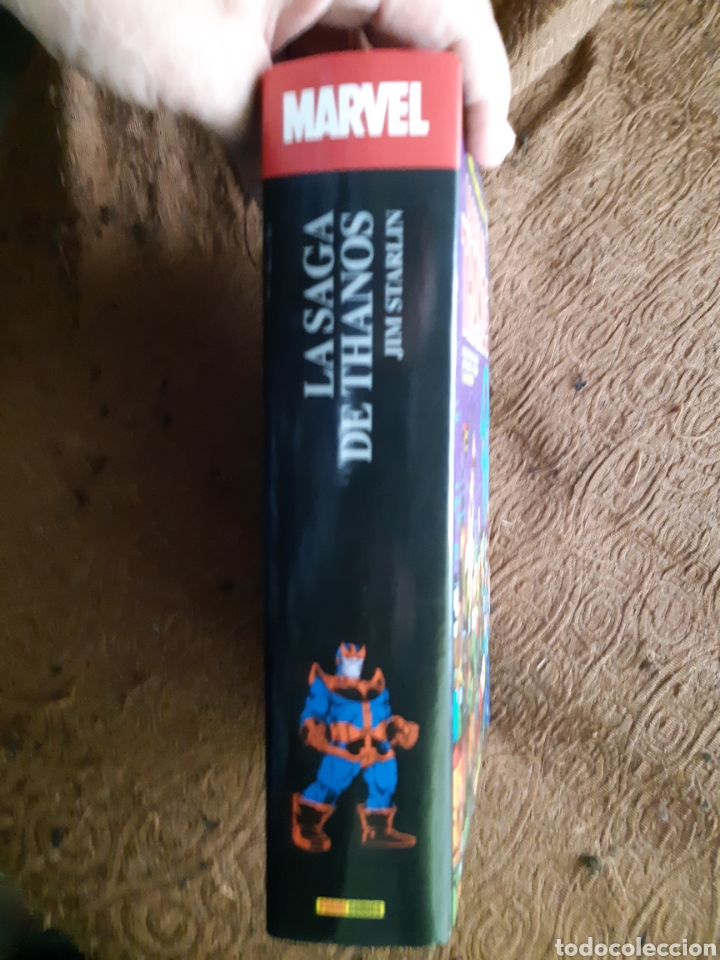 C&oacute;mics: TEBEOS-C&Oacute;MICS CANDY ● LA SAGA DE THANOS ● CAPIT&Aacute;N MARVEL ● WARLOCK ● OMNIGOLD COMPLETA ● SDT X0922 ● - Foto 2