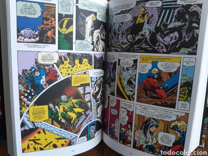 C&oacute;mics: TEBEOS-C&Oacute;MICS CANDY ● LA SAGA DE THANOS ● CAPIT&Aacute;N MARVEL ● WARLOCK ● OMNIGOLD COMPLETA ● SDT X0922 ● - Foto 3