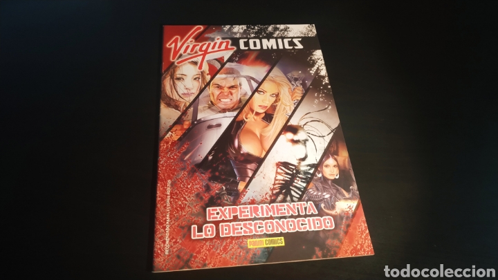 C&oacute;mics: DE KIOSCO VIRGIN COMICS EXPERIMENTA LO DESCONOCIDO PANINI COMICS - Foto 1