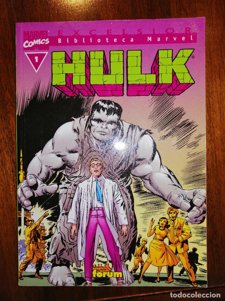 C&oacute;mics: BIBLIOTECA MARVEL EXCELSIOR - HULK N&ordm; 1 - FORUM - Foto 1
