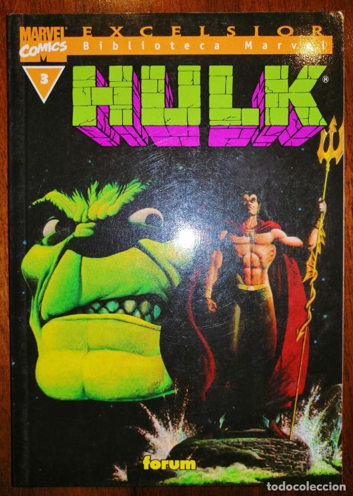 C&oacute;mics: BIBLIOTECA MARVEL EXCELSIOR - HULK N&ordm; 3 - FORUM - Foto 1