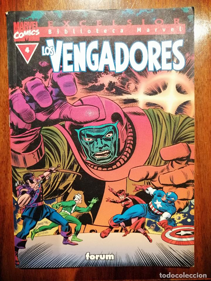 C&oacute;mics: BIBLIOTECA MARVEL EXCELSIOR - LOS VENGADORES N&ordm; 4 - FORUM - Foto 1