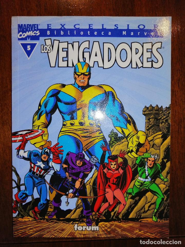 C&oacute;mics: BIBLIOTECA MARVEL EXCELSIOR - LOS VENGADORES N&ordm; 5 - FORUM - Foto 1