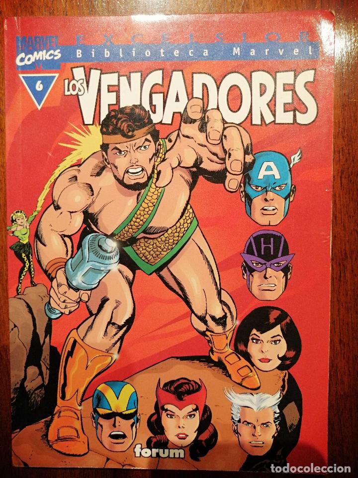 C&oacute;mics: BIBLIOTECA MARVEL EXCELSIOR - LOS VENGADORES N&ordm; 6 - FORUM - Foto 1